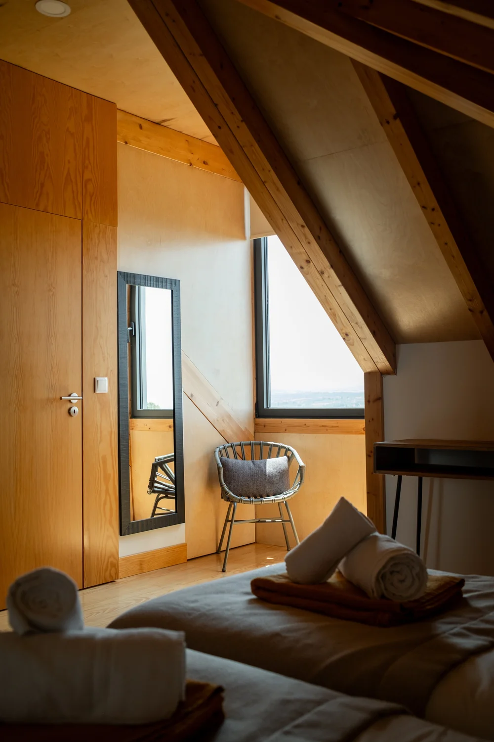 Double room with two single beds